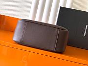 Fortok YSL Saint Laurent LE 5 À 7 Dark Brown 23x22x8cm - 5