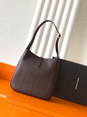 Fortok YSL Saint Laurent LE 5 À 7 Dark Brown 23x22x8cm - 4