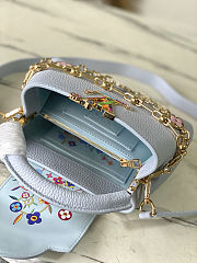Fortok Louis Vuitton LV X Tm Capucines East-west Mini Blue 22 x 12 x 8 cm - 2