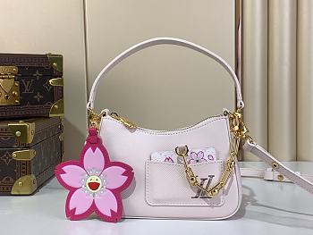 Fortok Louis Vuitton x Trakashi murakami LV x TM Marellini M13101 13.5x6.5x19cm