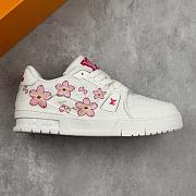 Fortok Louis Vuitton x Takashi Murakami LV x TM LV Trainer Sneaker 1AGZEJ - 1