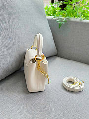 Fortok Louis Vuitton Capucines White Mini 22 cm - 4