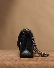 Fortok Chanel Flap Bag Caviar 14.5 x 23 x 6cm - 3