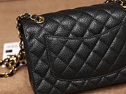 Fortok Chanel Flap Bag Caviar 14.5 x 23 x 6cm - 2
