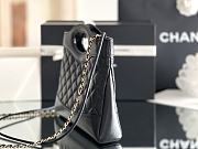 Fortok Chanel 31 mini shopping bag Black 22*24.5*5cm - 5