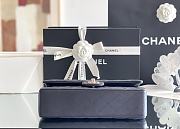 Fortok Chanel Flap Bag Black Caviar 15.5 x 25.5 x 6.5 cm  - 6