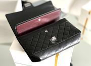 Fortok Chanel 2.55 CoCo black Silver Hardware 28cm - 5