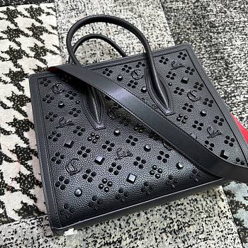 Fortok Louboutin Paloma medium Black 32 x 26.5 x 14 cm