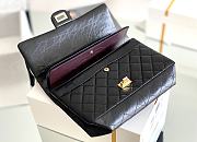 Fortok Chanel 2.55 CoCo black Gold Hardware 28cm  - 6