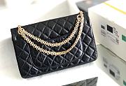 Fortok Chanel 2.55 CoCo black Gold Hardware 24cm - 5