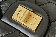 Fortok Chanel 2.55 CoCo black Gold Hardware 24cm - 4