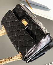 Fortok Chanel 2.55 CoCo black Gold Hardware 24cm - 2