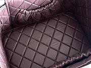 Fortok Chanel Vanity Case Top Handle Black 15 x 20.5 x 13cm - 5