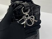 Fortok Dior  D-Motion Bucket Bag Black 18.5x20.5x11cm - 3