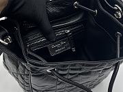 Fortok Dior  D-Motion Bucket Bag Black 18.5x20.5x11cm - 2