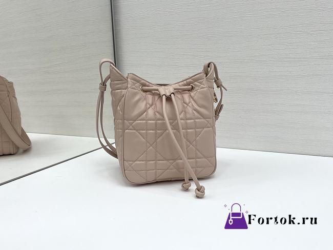 Fortok Dior  D-Motion Bucket Bag Beige 18.5x20.5x11cm - 1