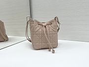 Fortok Dior  D-Motion Bucket Bag Beige 18.5x20.5x11cm - 1