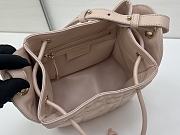 Fortok Dior  D-Motion Bucket Bag Beige 18.5x20.5x11cm - 6