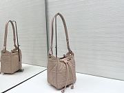 Fortok Dior  D-Motion Bucket Bag Beige 18.5x20.5x11cm - 2