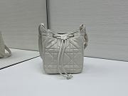Fortok Dior  D-Motion Bucket Bag White 18.5x20.5x11cm - 1