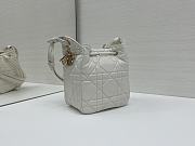 Fortok Dior  D-Motion Bucket Bag White 18.5x20.5x11cm - 5