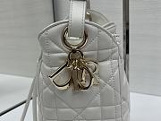Fortok Dior  D-Motion Bucket Bag White 18.5x20.5x11cm - 4