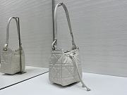 Fortok Dior  D-Motion Bucket Bag White 18.5x20.5x11cm - 2