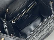 Fortok Dior  D-Motion Bucket Bag Black Gold Hardware 18.5x20.5x11cm - 3