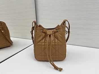 Fortok Dior  D-Motion Bucket Bag Brown 18.5x20.5x11cm