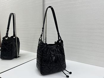Fortok Dior  D-Motion Bucket Bag Black 23 x 24 x 13cm