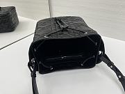 Fortok Dior  D-Motion Bucket Bag Black 23 x 24 x 13cm - 6