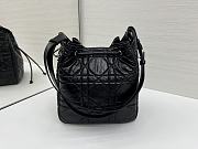 Fortok Dior  D-Motion Bucket Bag Black 23 x 24 x 13cm - 5