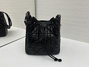 Fortok Dior  D-Motion Bucket Bag Black 23 x 24 x 13cm - 4