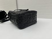 Fortok Dior  D-Motion Bucket Bag Black 23 x 24 x 13cm - 3