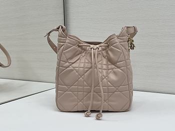 Fortok Dior  D-Motion Bucket Bag Beige 23 x 24 x 13cm