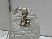 Fortok Dior  D-Motion Bucket Bag White  23 x 24 x 13cm - 6