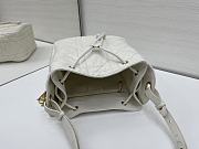 Fortok Dior  D-Motion Bucket Bag White  23 x 24 x 13cm - 4
