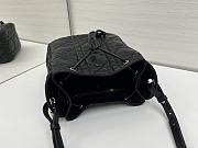 Fortok Dior  D-Motion Bucket Bag Black Gold Hardware 23 x 24 x 13cm - 5