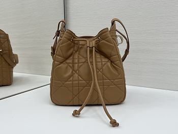 Fortok Dior  D-Motion Bucket Bag Brown 23 x 24 x 13cm