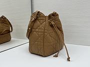 Fortok Dior  D-Motion Bucket Bag Brown 23 x 24 x 13cm - 5