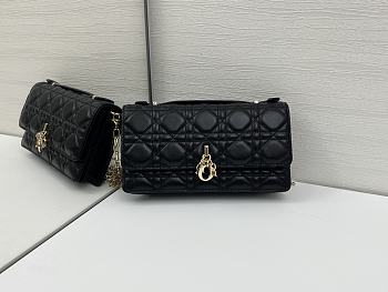 Fortok Dior My Dior Mini Bag Black Cannage 21 x 11.5 x 4.5cm