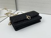 Fortok Dior My Dior Mini Bag Black Cannage 21 x 11.5 x 4.5cm - 6