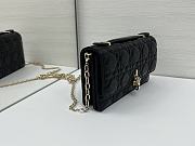 Fortok Dior My Dior Mini Bag Black Cannage 21 x 11.5 x 4.5cm - 3