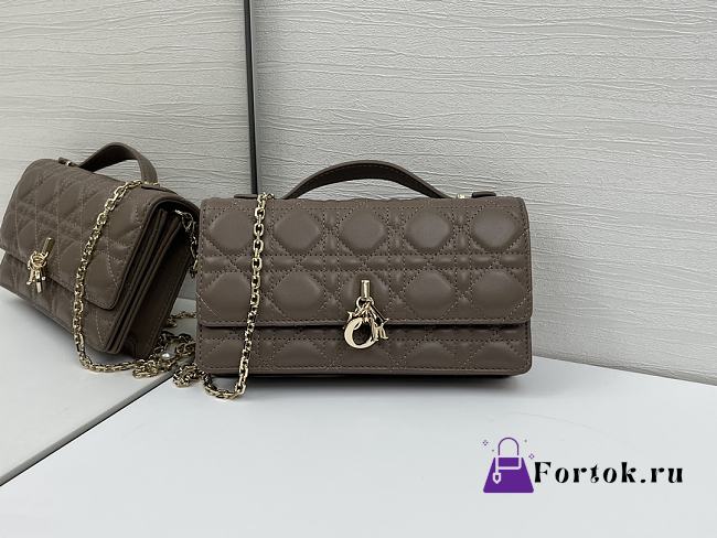 Fortok Dior My Dior Mini Bag Brown 21 x 11.5 x 4.5cm  - 1