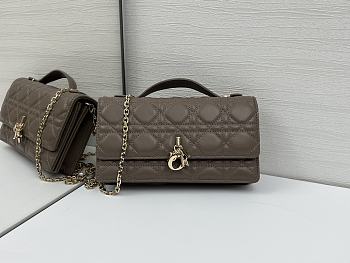 Fortok Dior My Dior Mini Bag Brown 21 x 11.5 x 4.5cm 