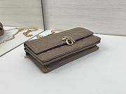Fortok Dior My Dior Mini Bag Brown 21 x 11.5 x 4.5cm  - 5