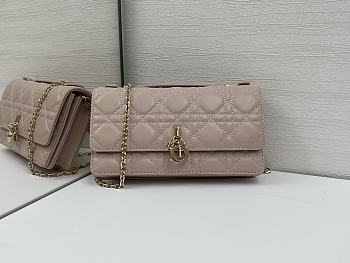 Fortok Dior My Dior Mini Bag Power Pink 21 x 11.5 x 4.5cm 