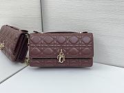 Fortok Dior My Dior Mini Bag Plum 21 x 11.5 x 4.5cm  - 1