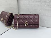 Fortok Dior My Dior Mini Bag Plum 21 x 11.5 x 4.5cm  - 3