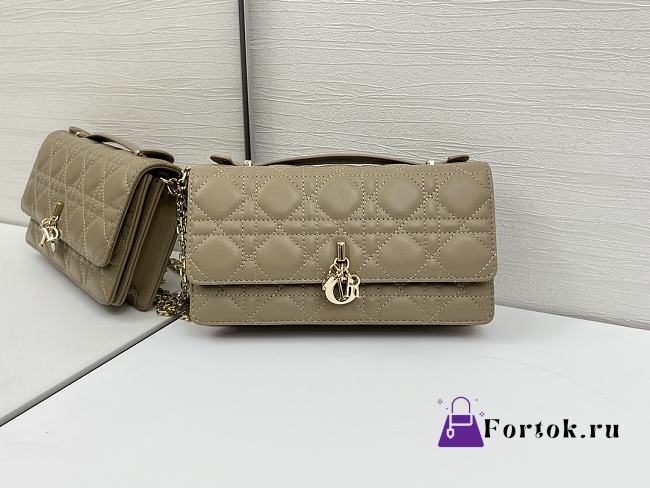 Fortok Dior My Dior Mini Bag Green Grey 21 x 11.5 x 4.5cm - 1